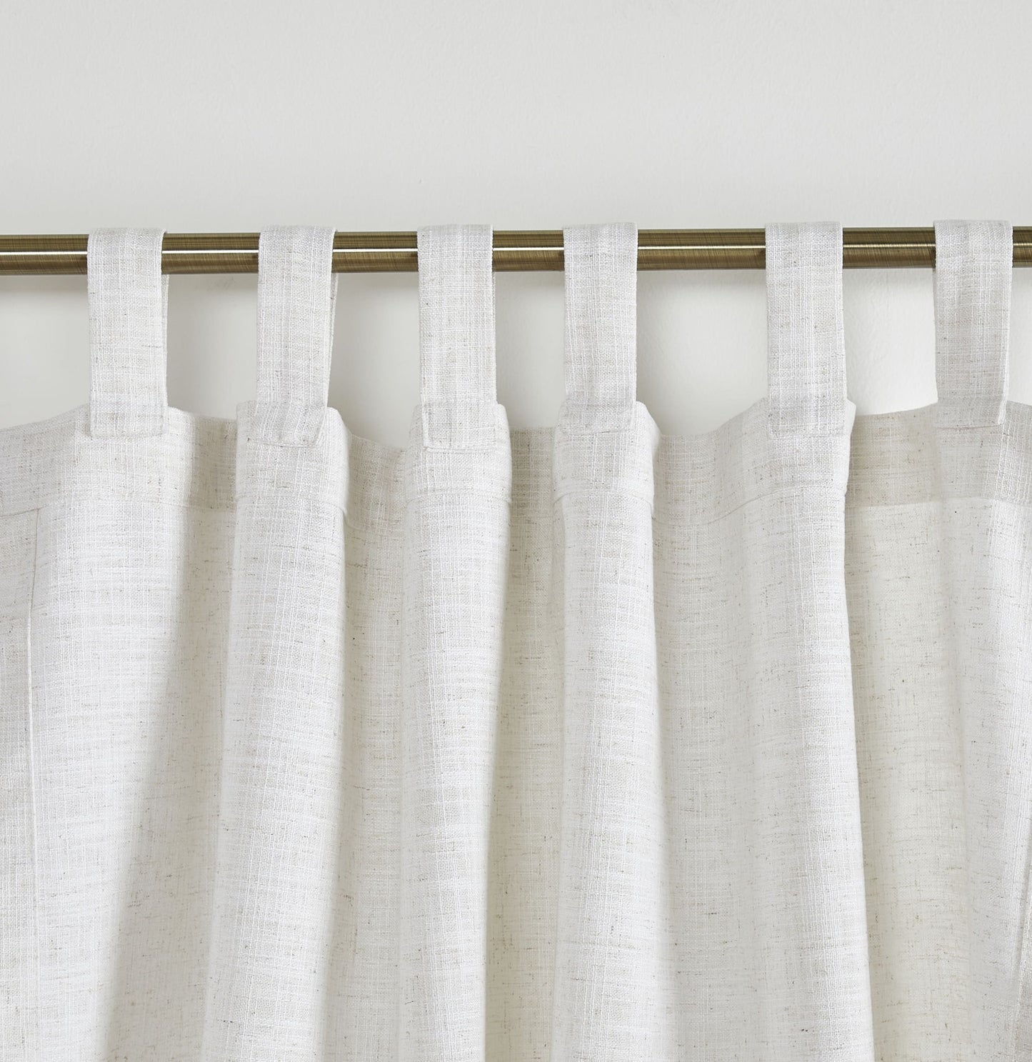 Florence Linen Blend Drapes Soft Top