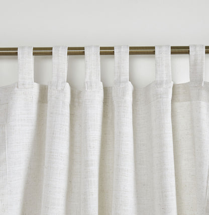 Florence Linen Blend Drapes Soft Top