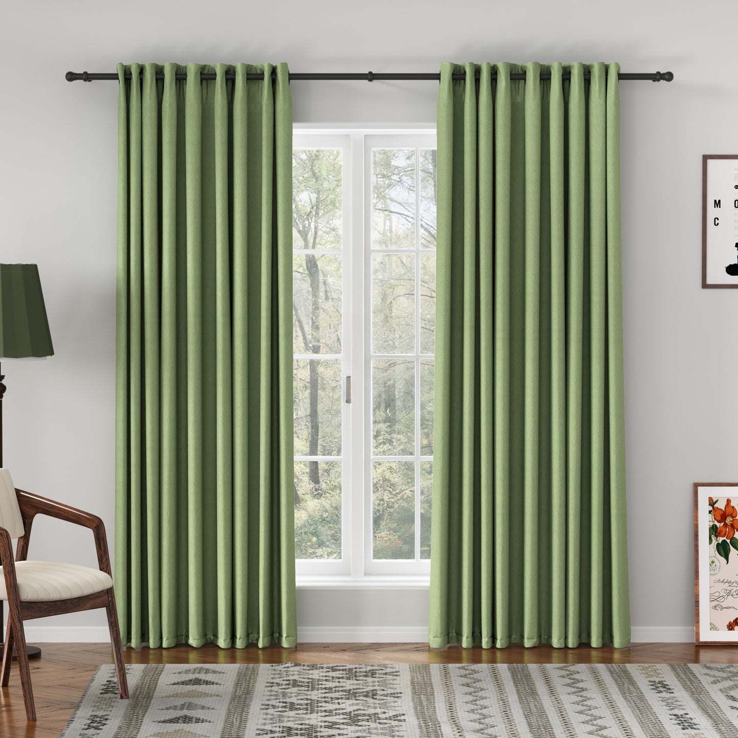 Breeza Cotton Drapes Grommet - LuxDrape