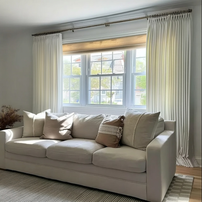 Breeza Cotton Drapes Pleated