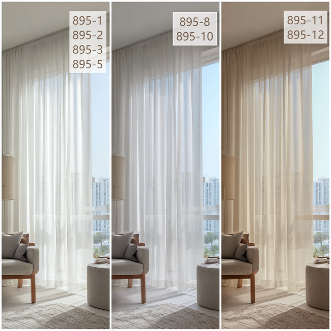 Sheer Curtains Shading Rate