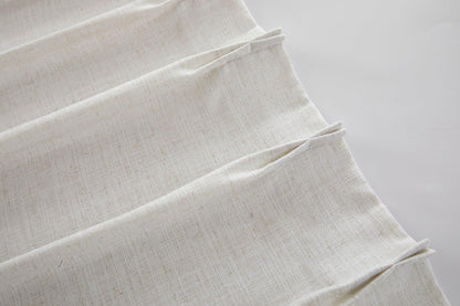 Florence Linen Blend Drapes Pleated