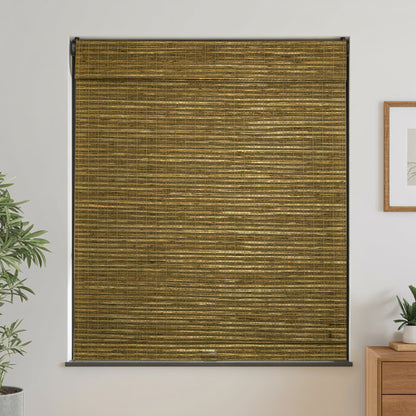 Natural Jute Woven Wood Blinds & Shades | Khaki