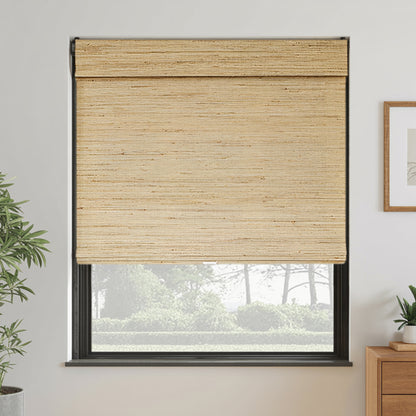 Natural  Ramie Woven Shade | Cashew