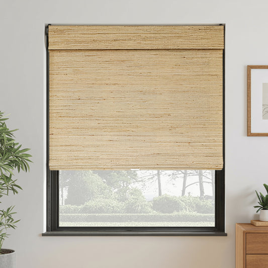 Natural  Ramie Woven Shade | Cashew