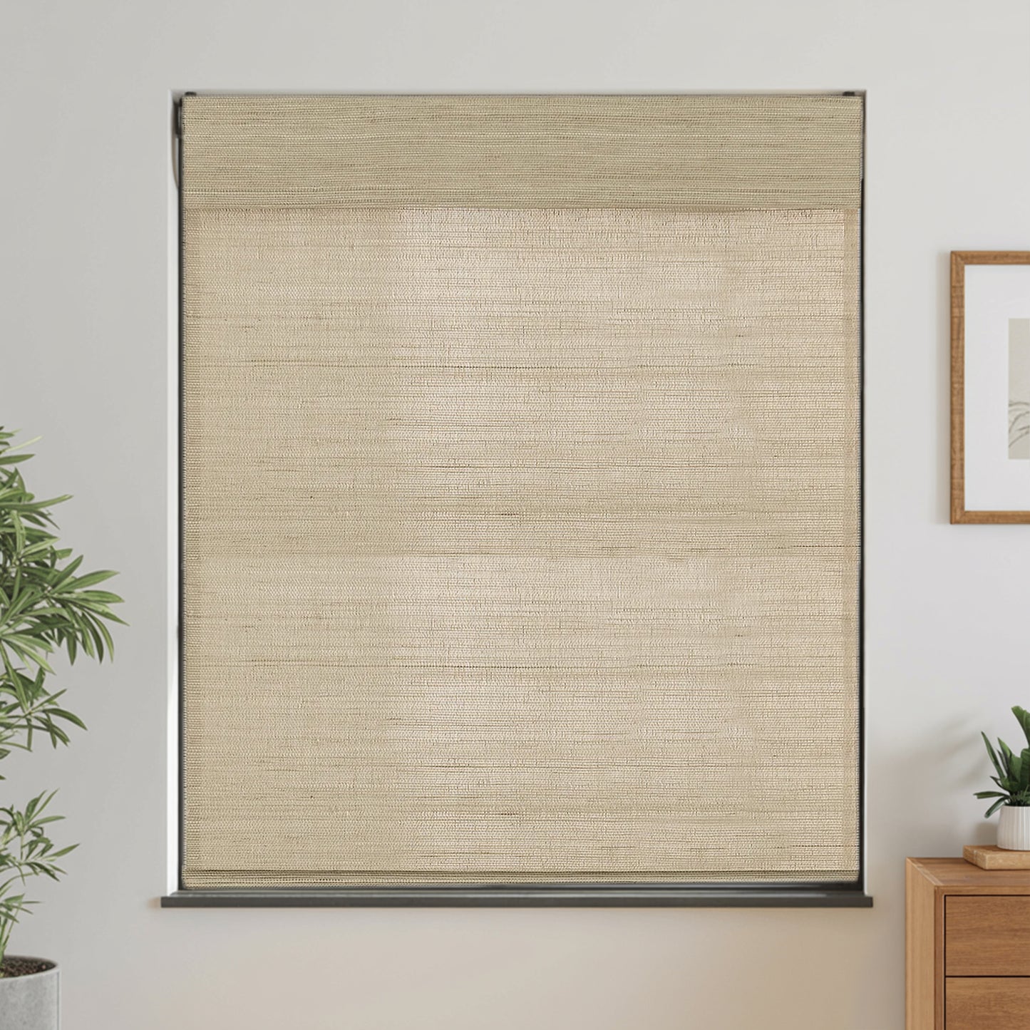 Natural Ramie Woven Wood Blinds & Shades | Ginkgo