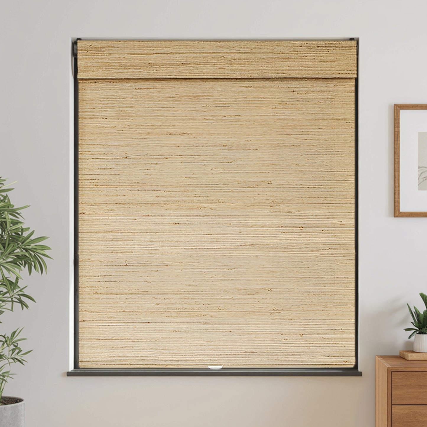 Natural  Ramie Woven Shade | Cashew