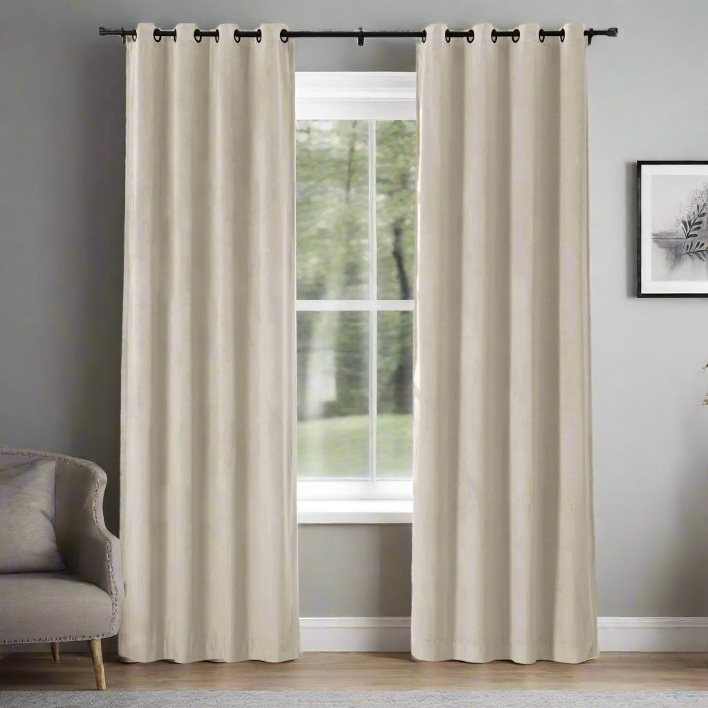 Velmor Velvet Drapes Grommet - LuxDrape