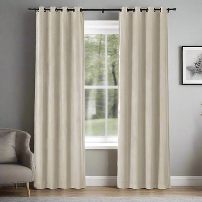 Velmor Velvet Drapes Grommet - LuxDrape