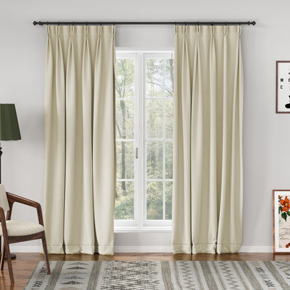 Breeza Cotton Drapes Pleated