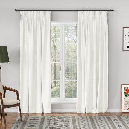 Breeza Cotton Drapes Pleated
