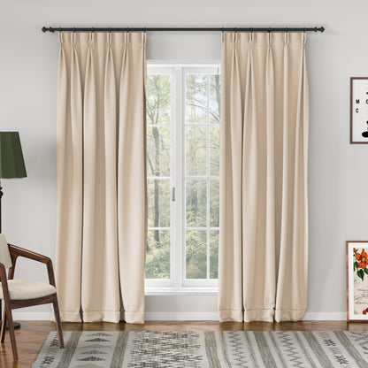 Breeza Cotton Drapes Pleated