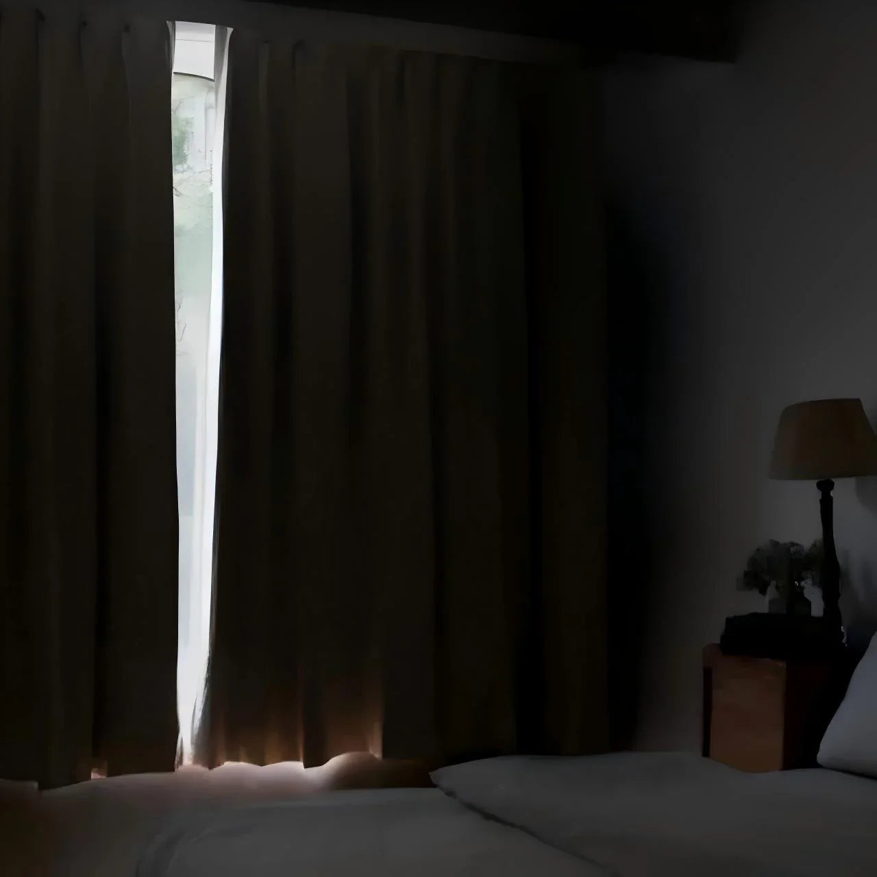 Breeza Cotton Complete Blackout Lining Curtain Pinch Pleated Drapes - LuxDrape